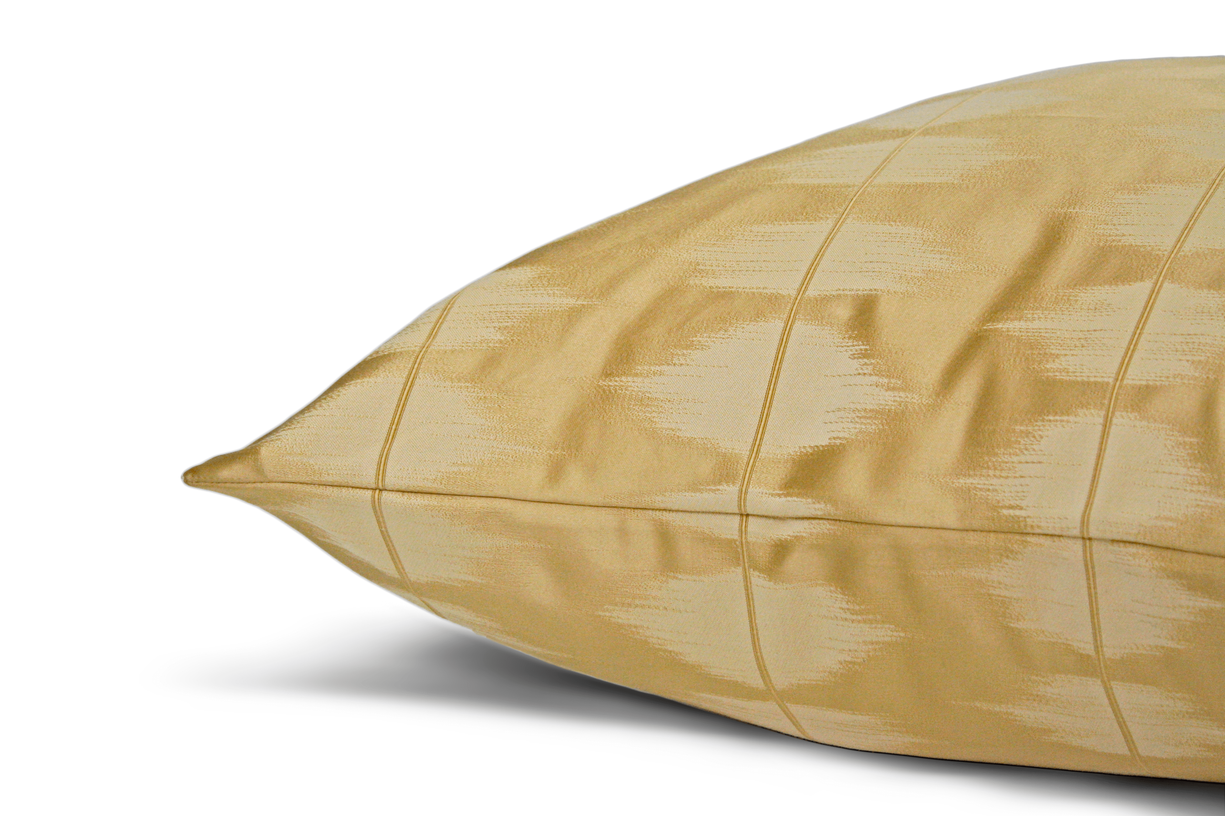 Gold Ikat Cushion Cover - Canadian Down & Feather Company