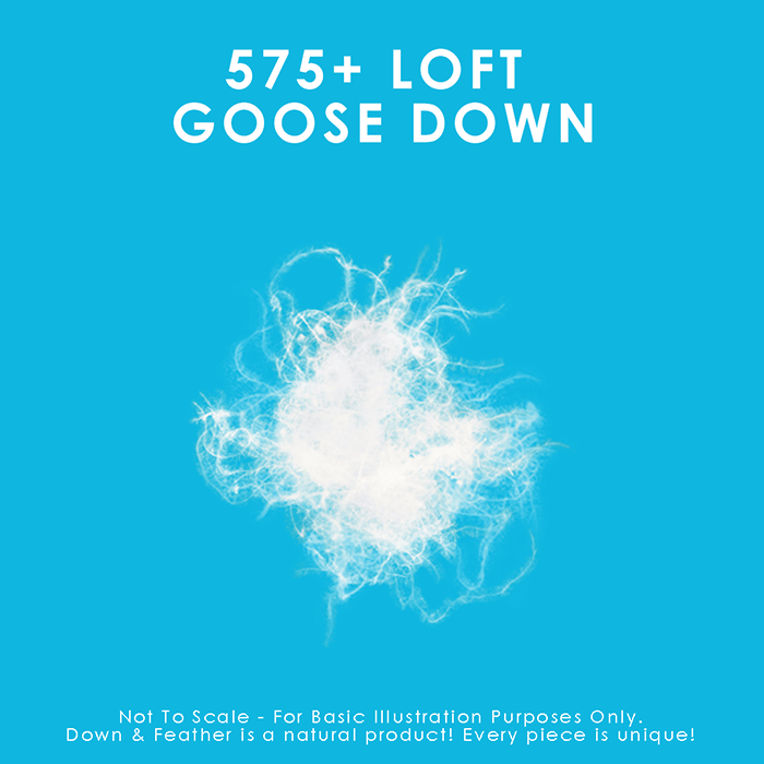 650 Loft White Goose Down Duvet